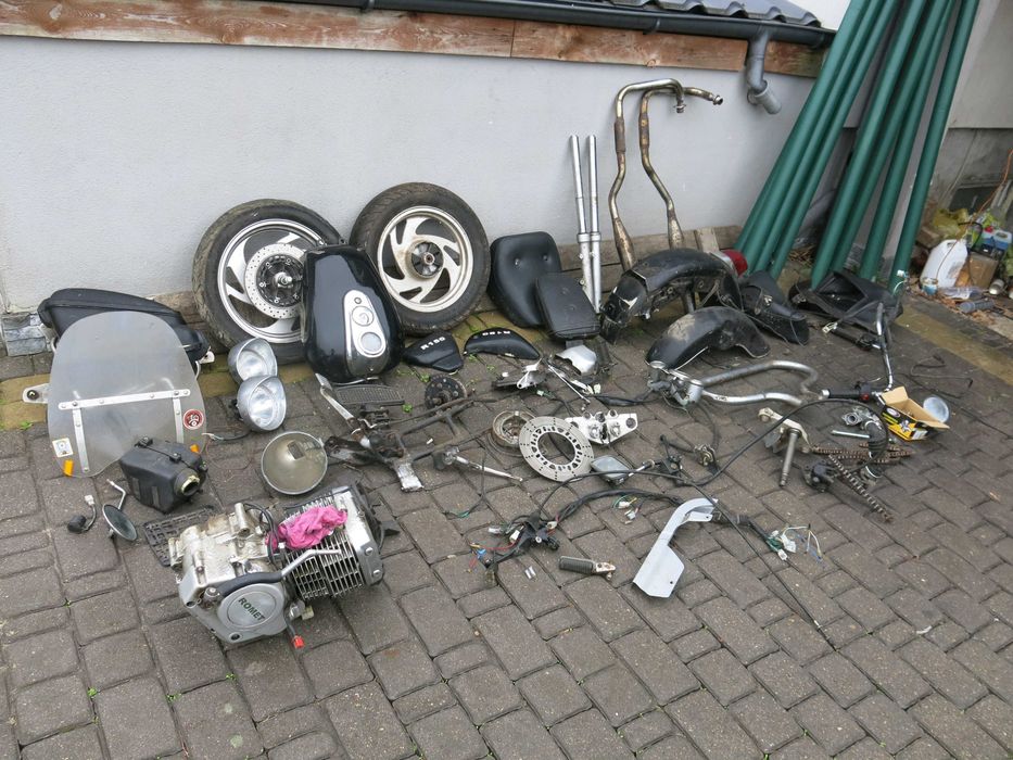 Gmol i sakwy Romet R150