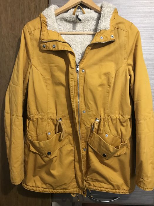 Куртка парка женская Mango  на пуху с капюшоном