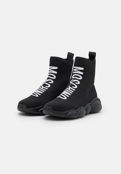 Buty sportowe sneakersy wysokie MOSCHINO 39