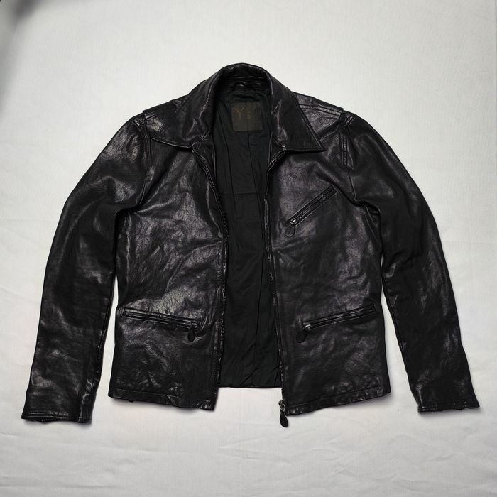 Yohji Yamamoto vintage шкіряна куртка