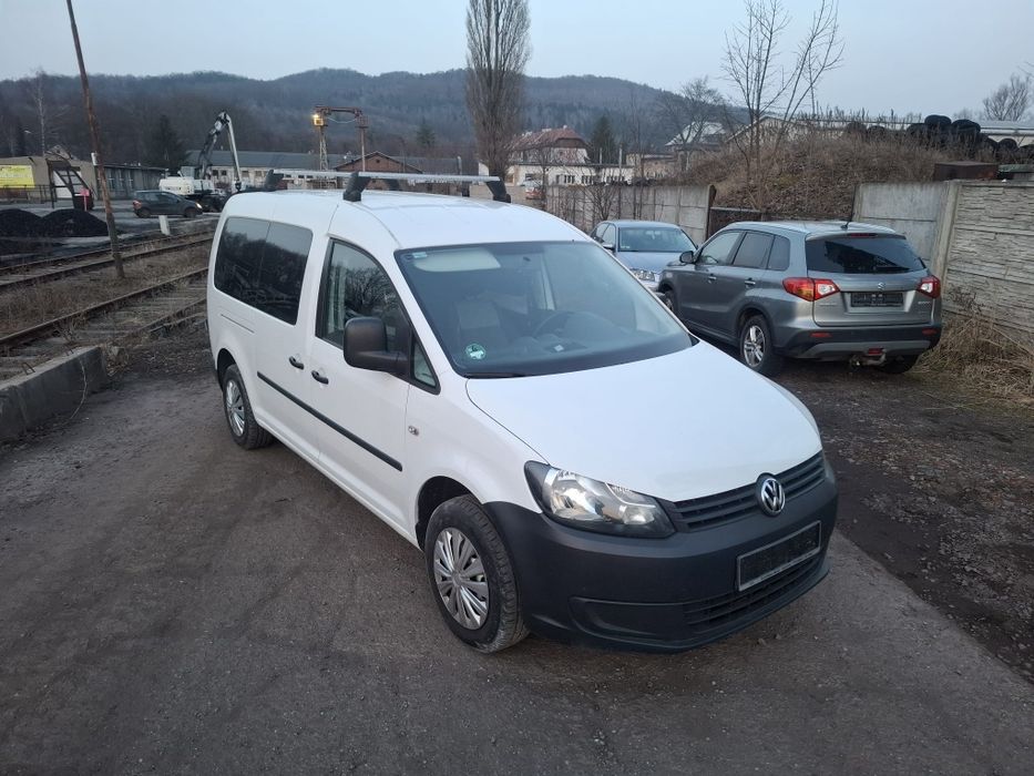 Vw Caddy 1.6 TDI 102KM 2012r. Lift•Maxi•Osobowy z Niemiec