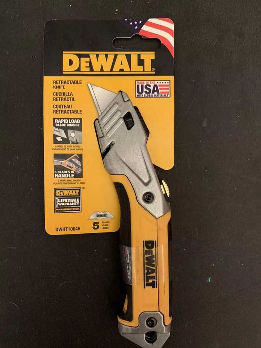 Строительный нож Dewalt DWHT10046 новый