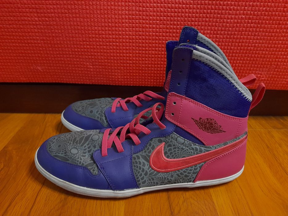 Баскетбольные высокие кеды кроссовки Nike Jordan 1 GS, 40(25 см)