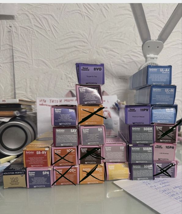 Фарба для волосся Matrix / master LUx