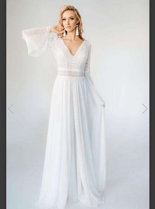 sukienka ślubna boho