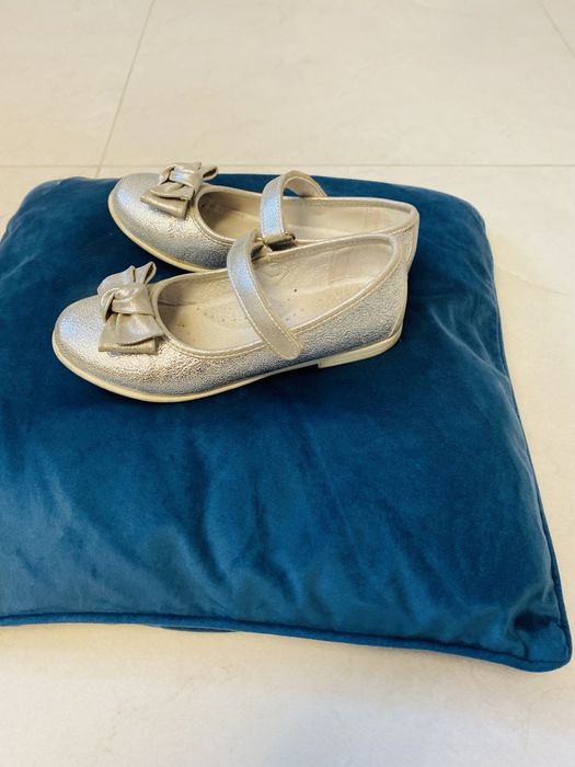 Baleriny buty buciki Kornecki rozm32 Srebrne
