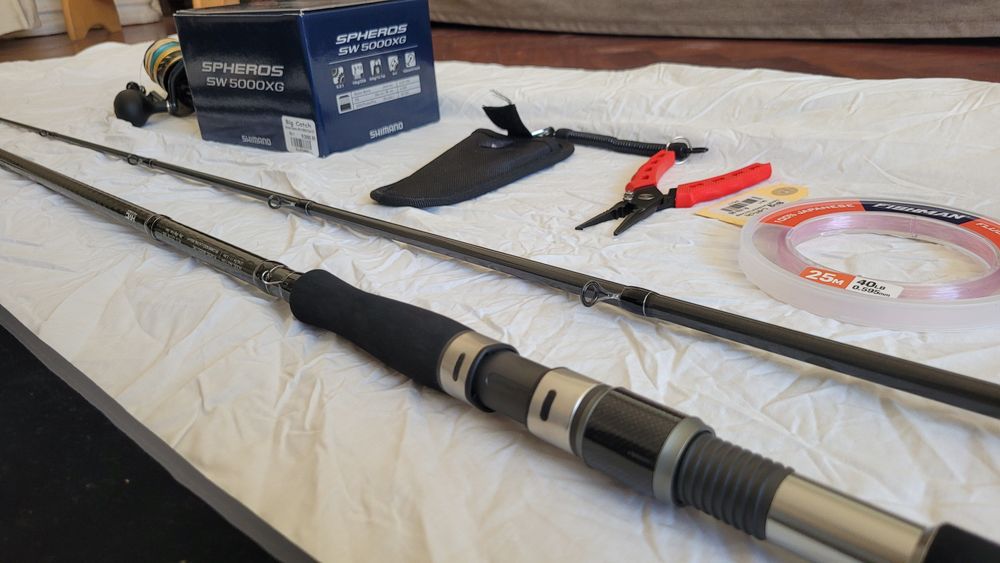 Material de Pesca. NOVO COM ETIQUETA!