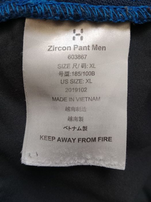 Haglofs Zircon Pants spodnie trekkingowe roz XL