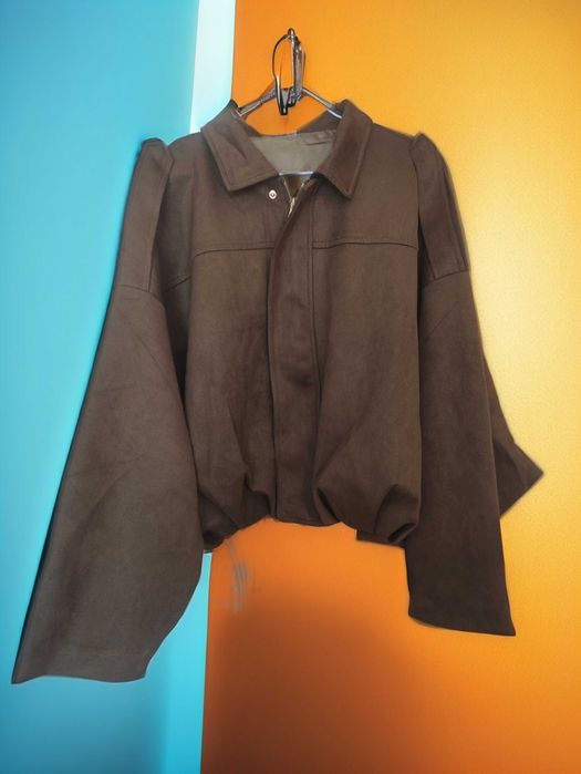 Bomber castanho novo