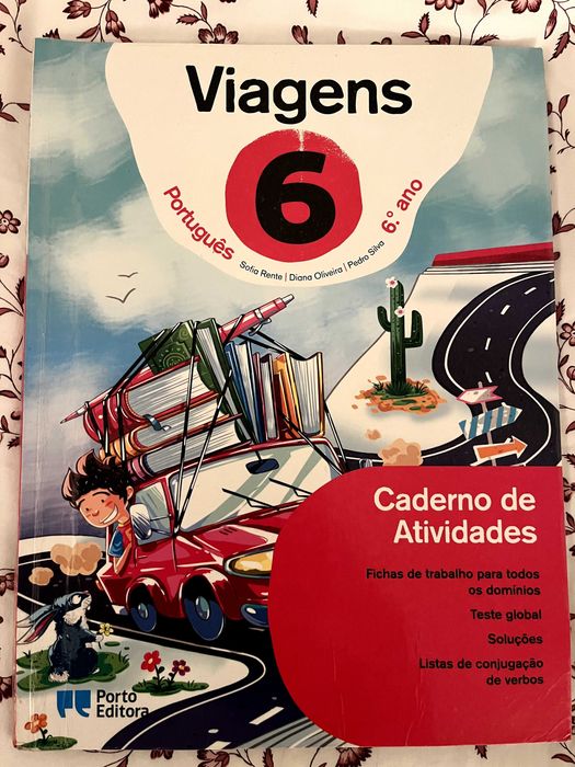 Caderno de atividades de português do 6o ano - "Viagens"