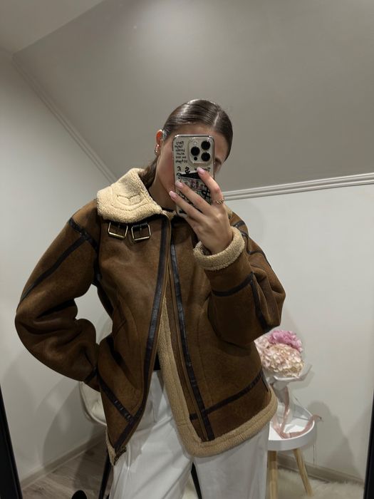 Коричнева дублянка ХS-M