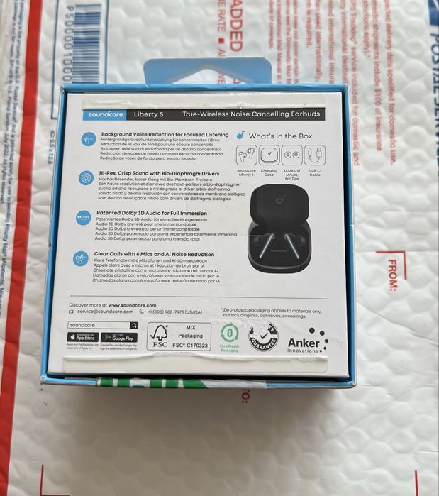 Навушники Anker Soundcore Liberty 5 стан гарний 9/10