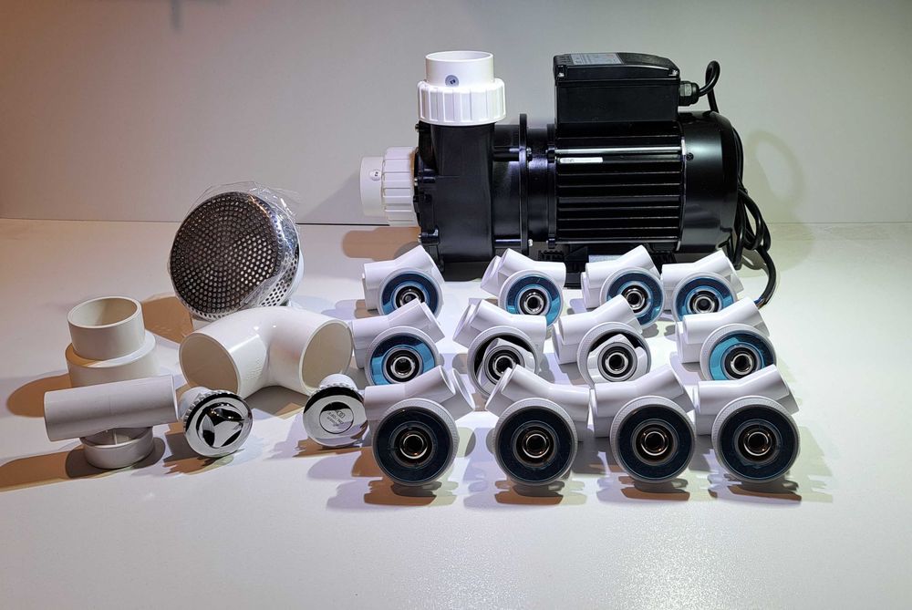 System hydromasażu wodnego do wanny spa, jacuzzi, Balii  DXD 320E 1,5 kW 2 KM