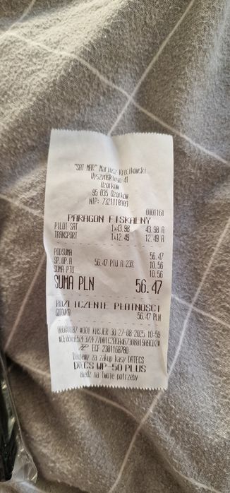 Pilot zdalnego sterowania do dekoderów marki Zgemma
