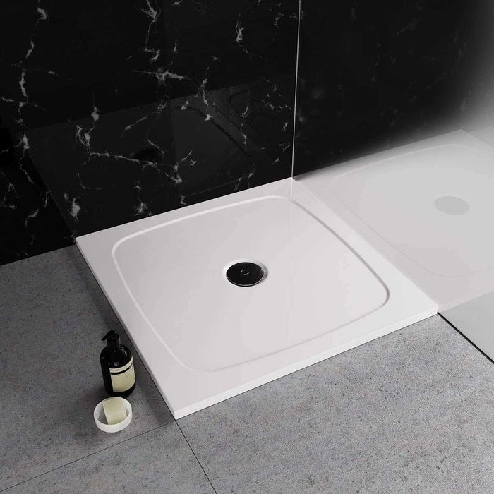 Brodzik prostokątny 80x90x kwadratowy wysyłka 120  NOWE wysokie niskie