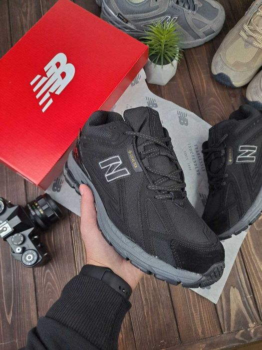 ЗНИЖКА‼️46 (29,5см) New Balance 1906R Black чорні зимові нью беленси на хутрі чоловічі боти ботинки НБ кордура термо взуття тактичне