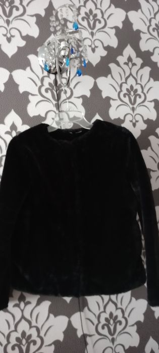 Kurtka futerko damska młodzieżowa H&M S nowa