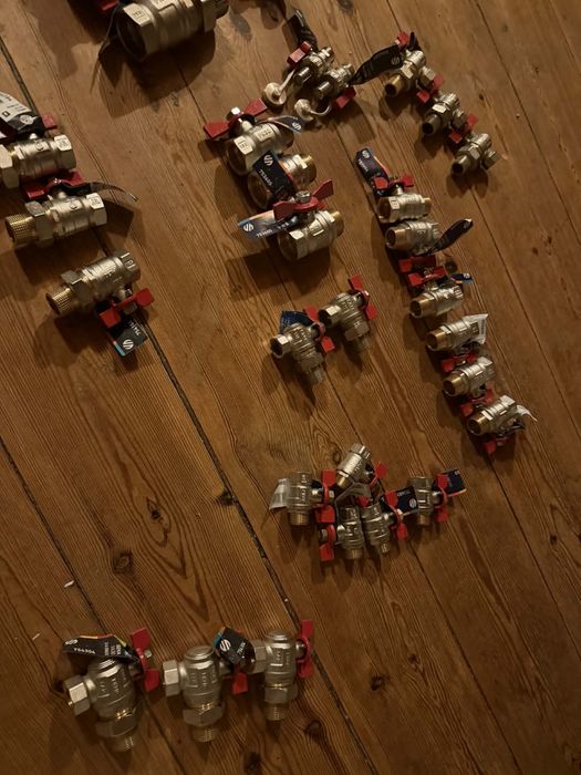 Hydraulika PPR zawory kulowe i złączki