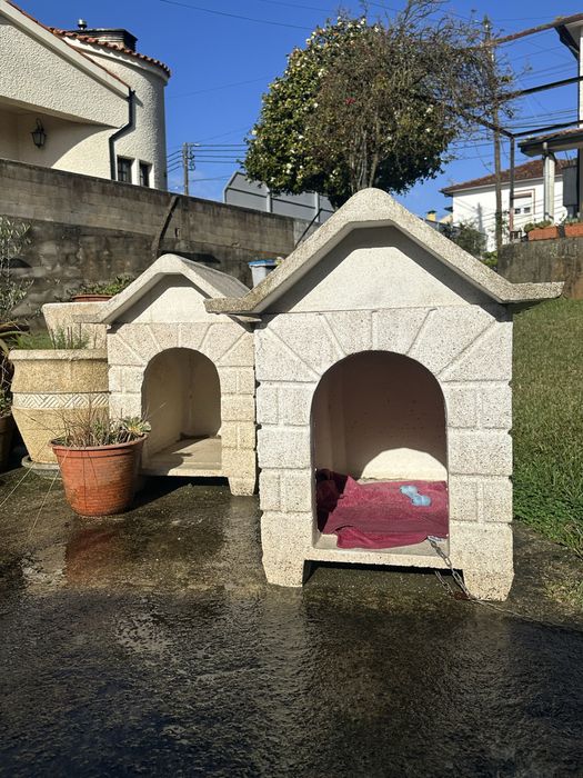 Casotas de cimento para cao