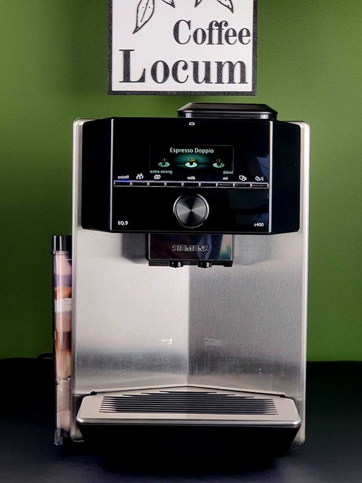 Idealny stan! solidny ekspres  Siemens EQ9 S400 z gwarancją 3miesiące!