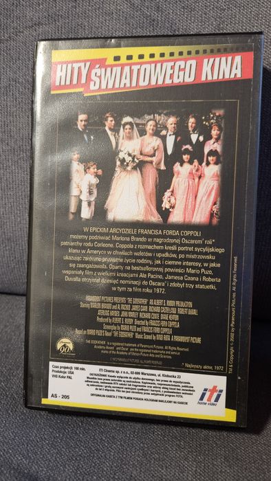 Ojciec Chrzestny VHS