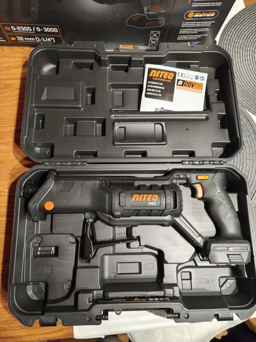 NOWA Piła szablasta NITEO PRO 20V MAX akumulatorowa