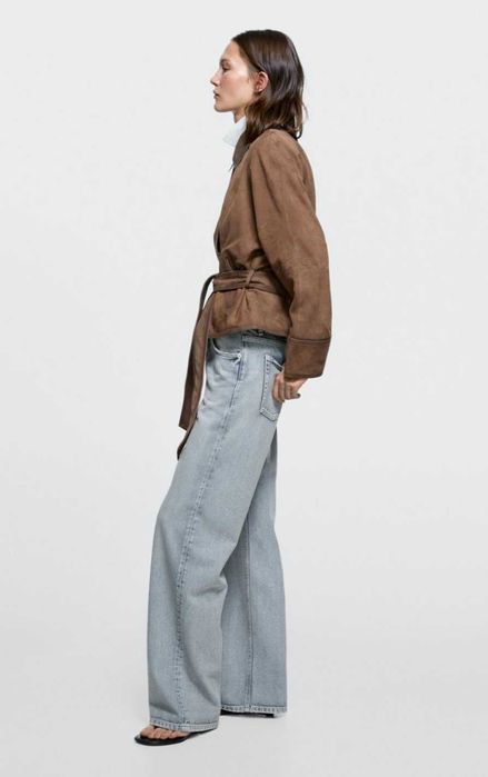 Джинсы Massimo Dutti wide leg