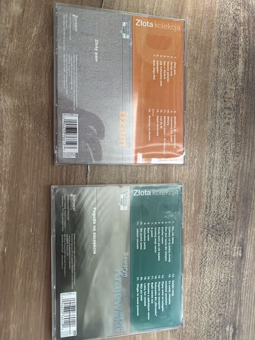 Dwie plyty cd seweryn krajewski i dzem