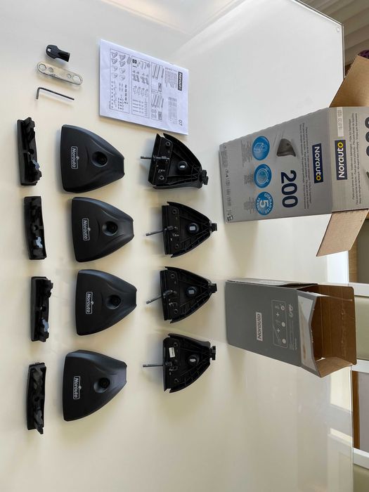 Kit fixação barras tejadilho NORAUTO 200 (BMW Serie 1 F20)