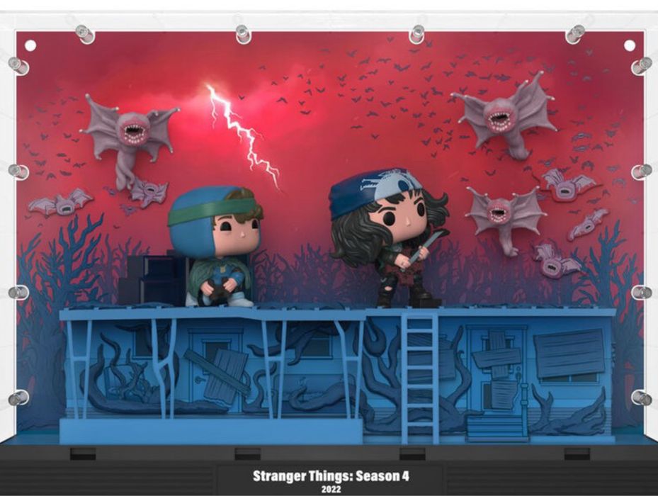 Рідкісний набір  Funko Pop! Moments Deluxe Stranger Things Pahse Three