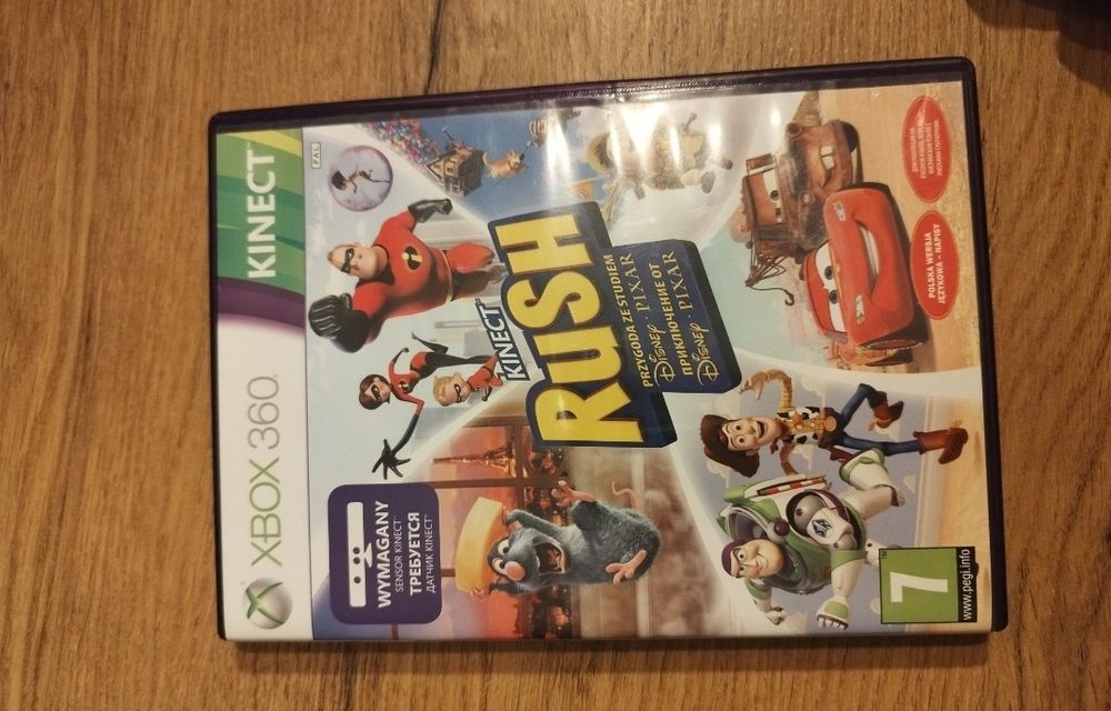Super stan Disney Pixar GRA Rusch Kinect xbox 360. Xbox360  x3600