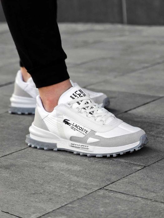 Кросівки чоловічі білі Lacoste Elite Active  White