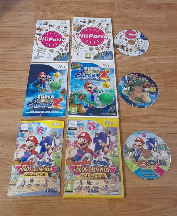 Jogos Originais Wii Nintendo Wii U