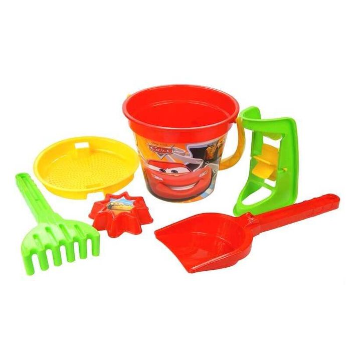 Zestaw do piasku Disney Auta Cars Wader 6 elementów