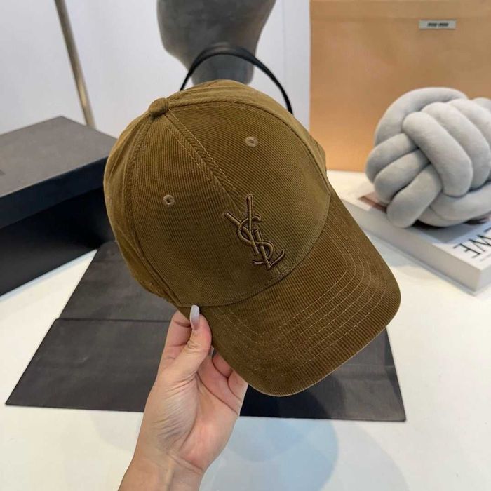 Вельветова бейсболка кепка New Era Yves Saint Laurent