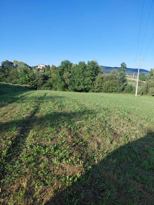 Widokowa  działka 56 arów w Rupniowie – góry, asfalt, media, nr 566