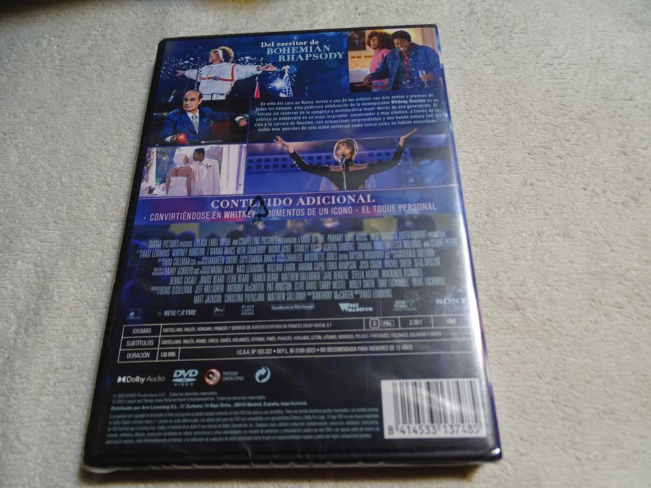 DVD-Whitney Houston/Iwanna dance with somebody-Selado