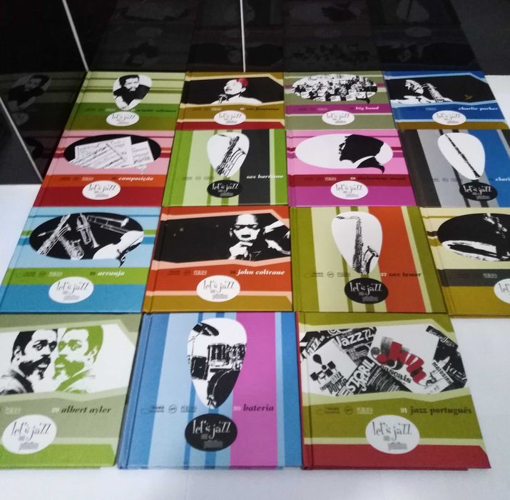 Cds com Livro colecção "Let's Jazz" em Publico 31 Cds (Completa).