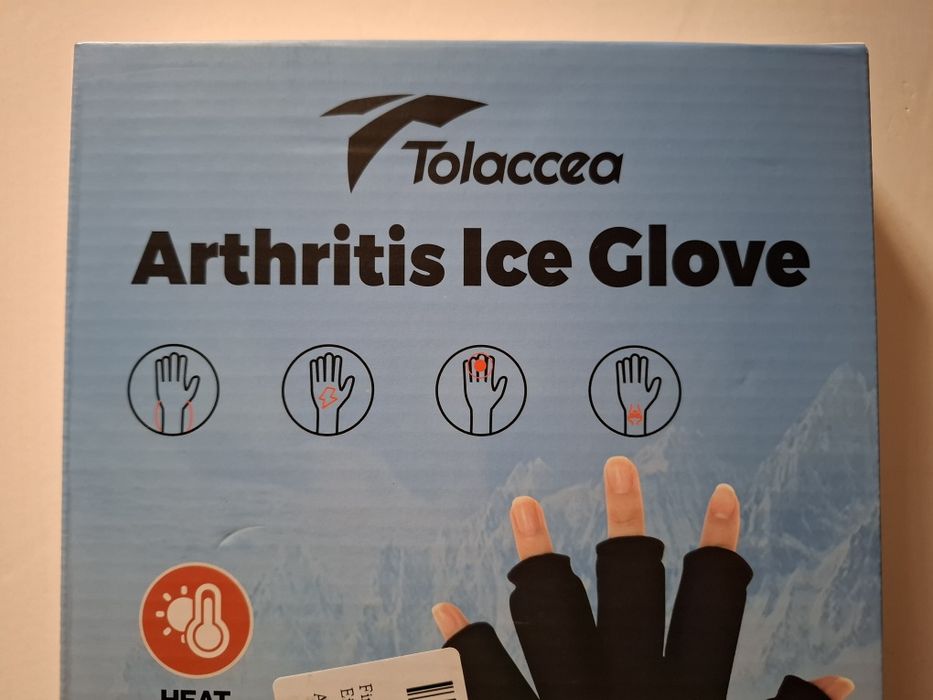 Luva terapia frio ou quente alívio lesões dor muscular artrite inchaço
