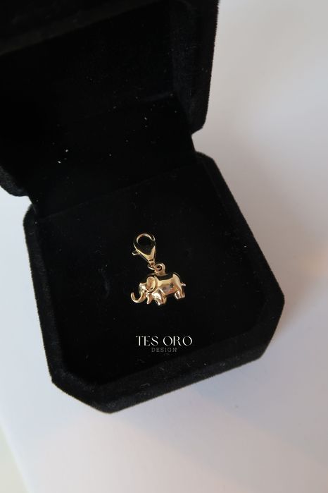 Zawieszka na Bransoletkę/Charms | Słonik | Próba Złota 585