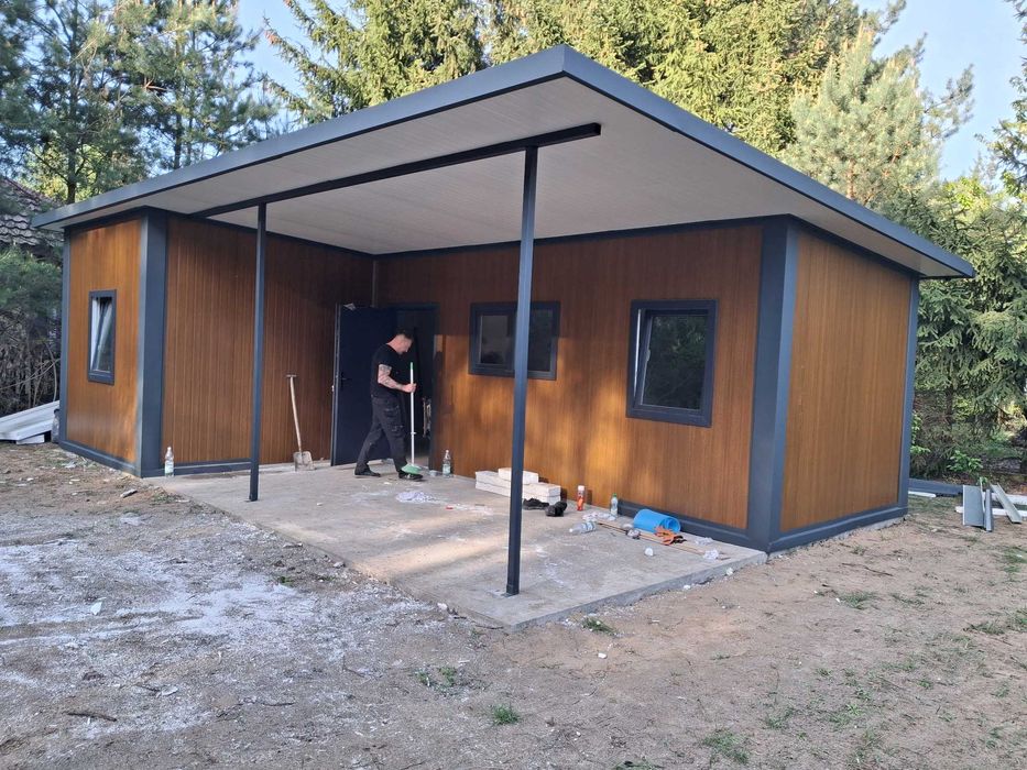 kontenery, garaże, domki letniskowe z płyty warstwowej