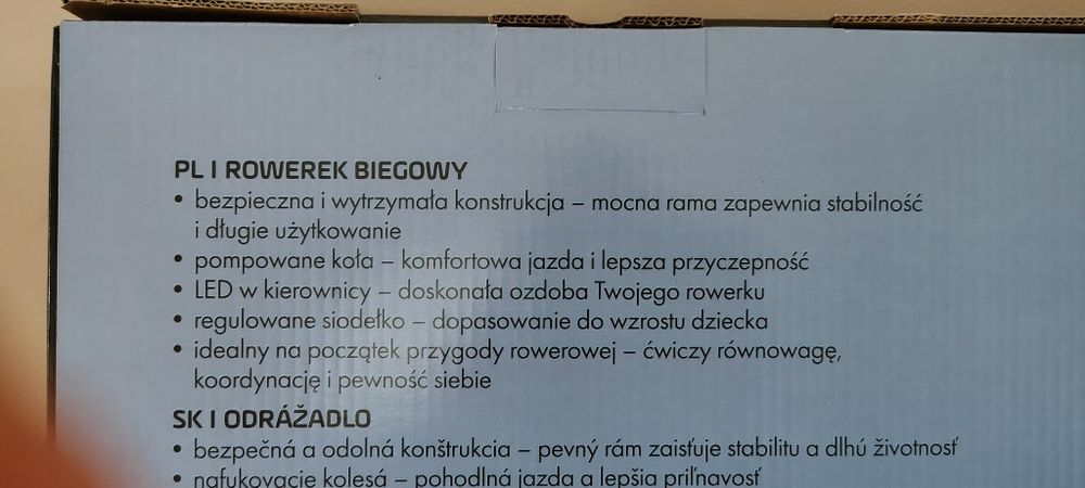 Rowerek biegowy niebieski Go active