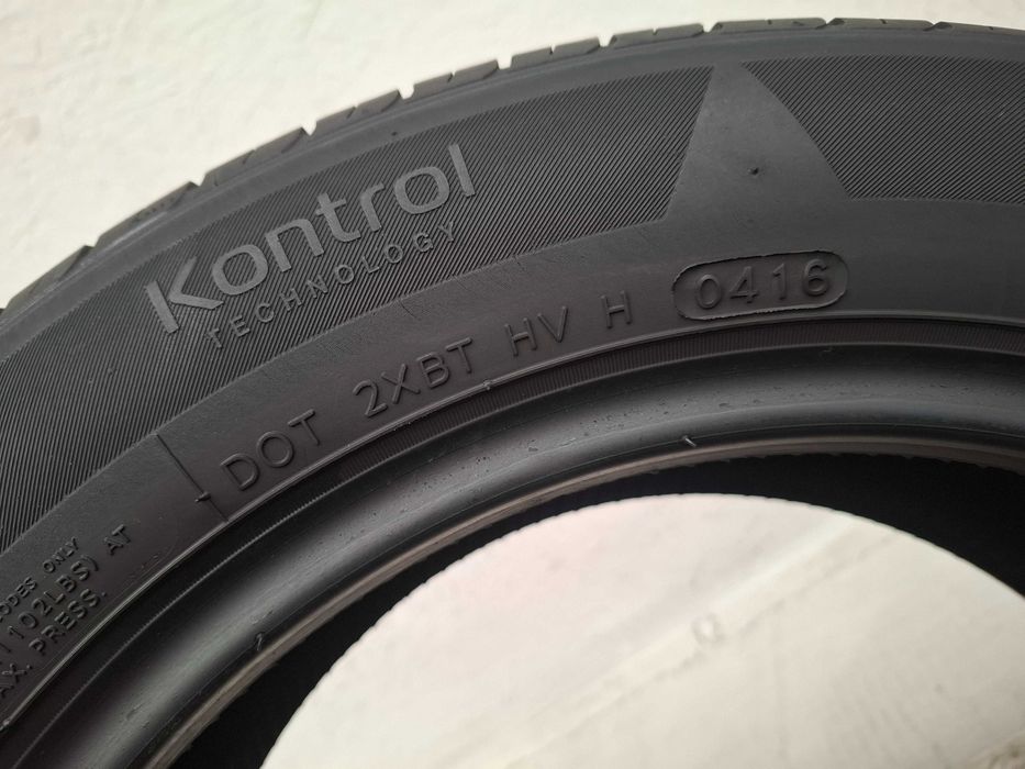 4x 185/60r15 Hankook Kinergy Eco 2x 5,8mm 2x 7,0mm 16r.
