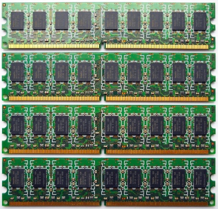 Hynix Nanya 2GB DDR2-800 PC2-6400E ECC серверная память HP ProLiant