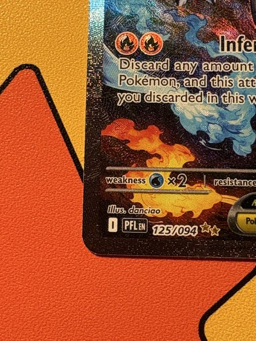 Pokémon Mega Charizard X ex SIR Mint – Phantasmal Flames