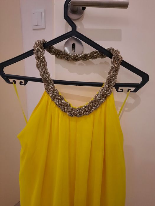Vestido amarelo TU