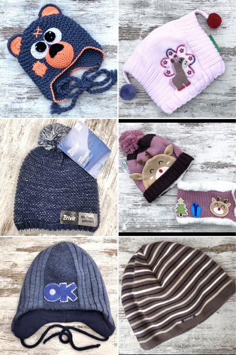 Шапка зимова дитяча