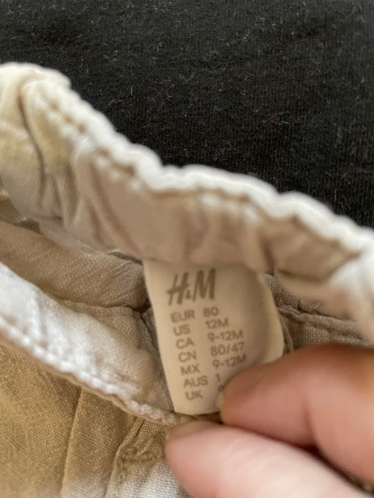 H&M, Adidas, Burberry zestaw na lato rozmiar 80/