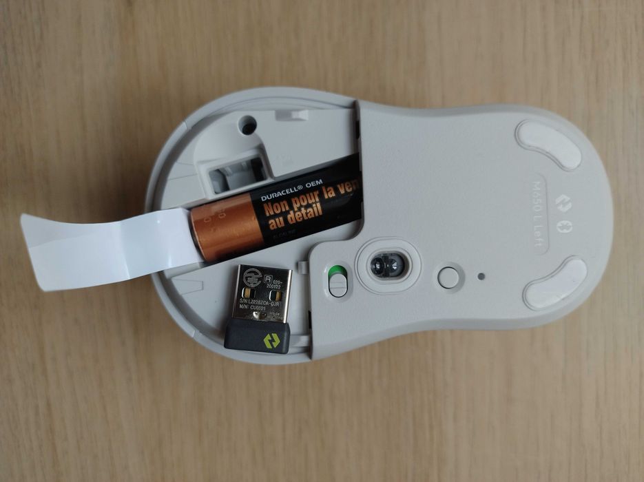 Комп'ютерна миша Logitech Signature M650 L Left  White