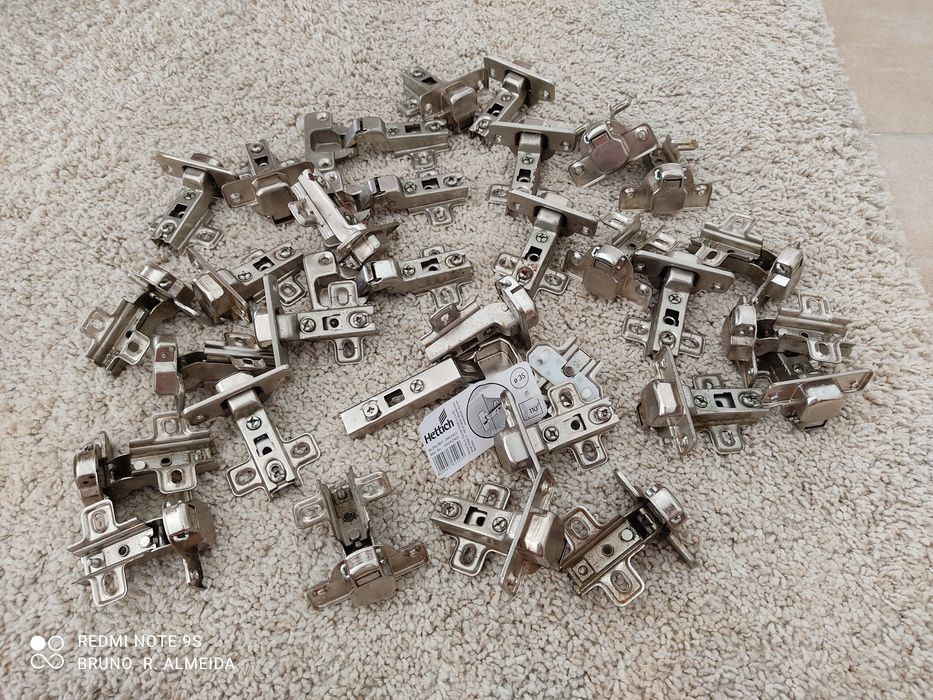 Dobradiça invisível para porta 35mm